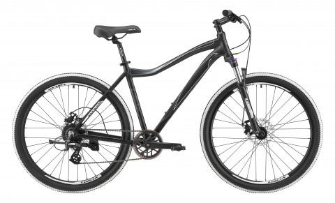 LORAK GLORY 200 8 sp Матовый Чёрный/Белый 15р (на рост 141-160)