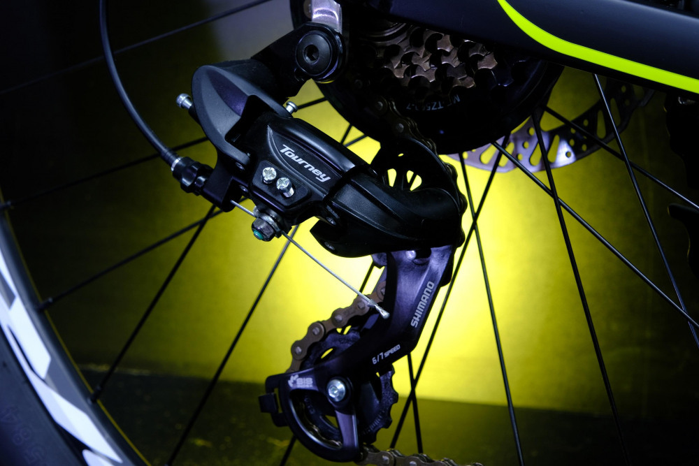 Lorak LX5 HD Матовый Чёрный/Жёлтый рама 19 (на рост 171-182)