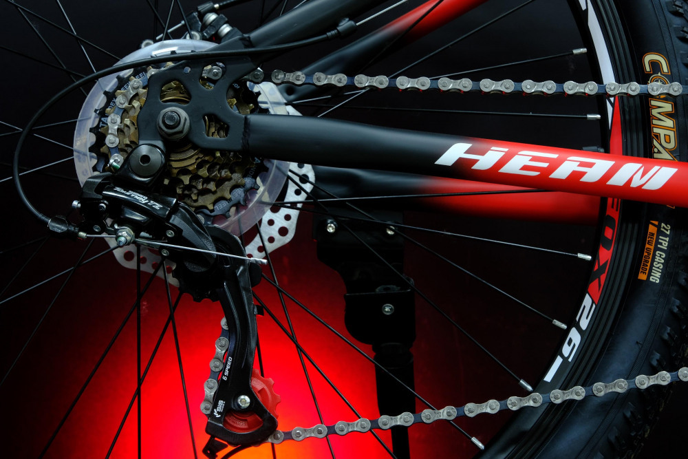 Heam FOX 26 Чёрно/Красный рама 15 (на рост 141-160)