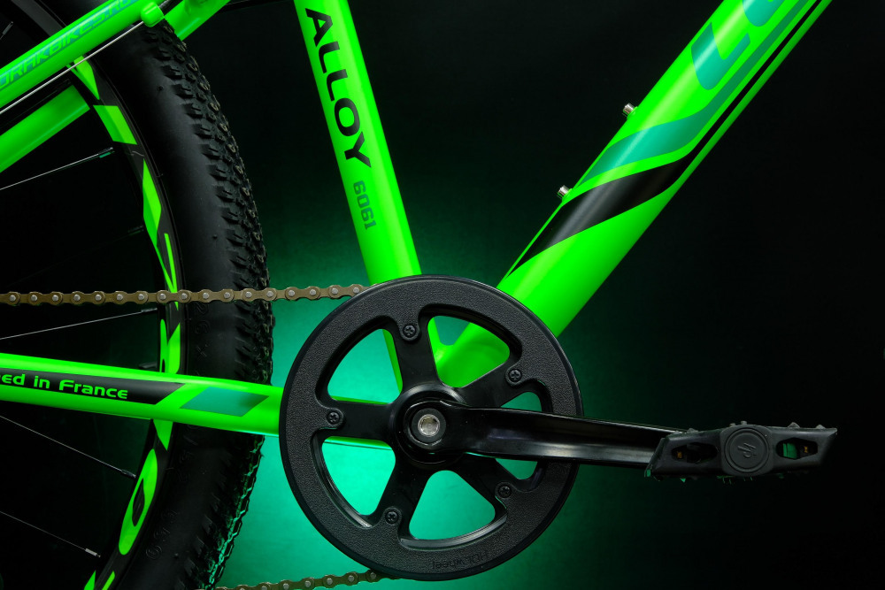 Lorak Race 26 Матовый Зелёный 15р (на рост 141-160)