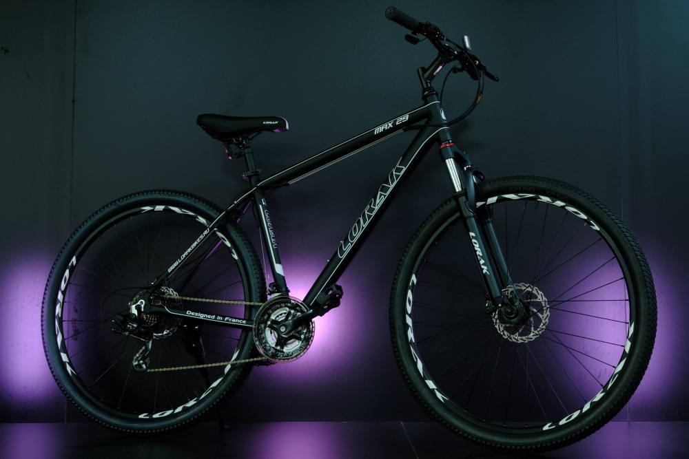 Lorak MAX 29 Матовый Чёрный/Белый 21р (на рост 183-190)