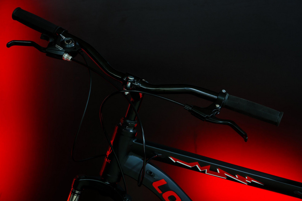 LORAK Fast 24 Матовый Чёрный/Красный